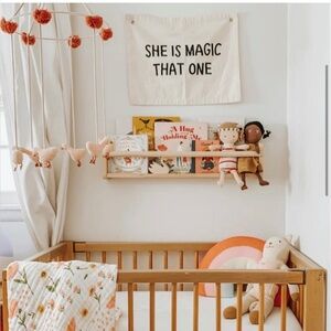 Anthropologie BLABLA Pink geese mobile